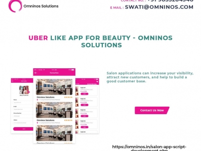 omninos solution uber like app for beauty solution development