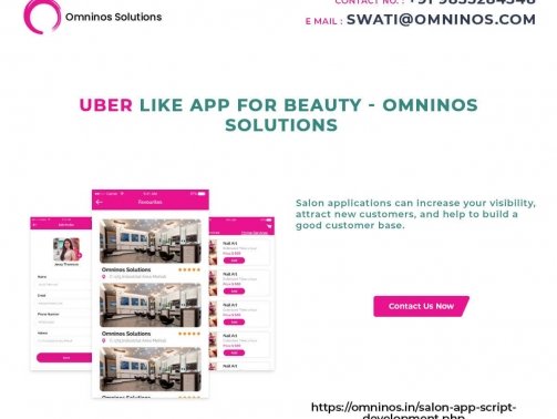 omninos solution uber like app for beauty solution development