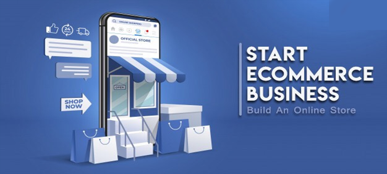 E-commerce tobuild a strong shop