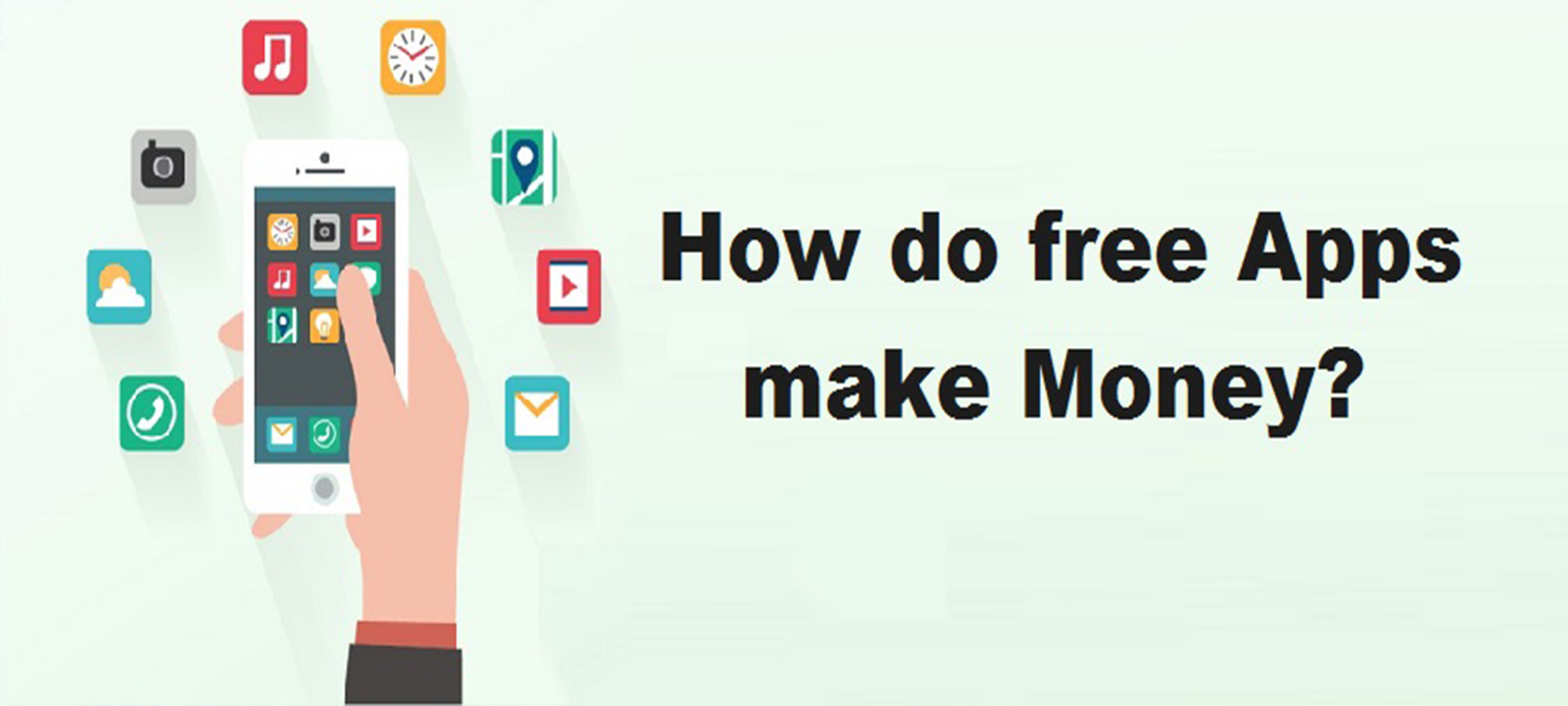 How free apps make money?