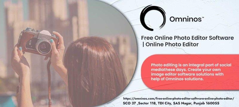 Online photo editing software