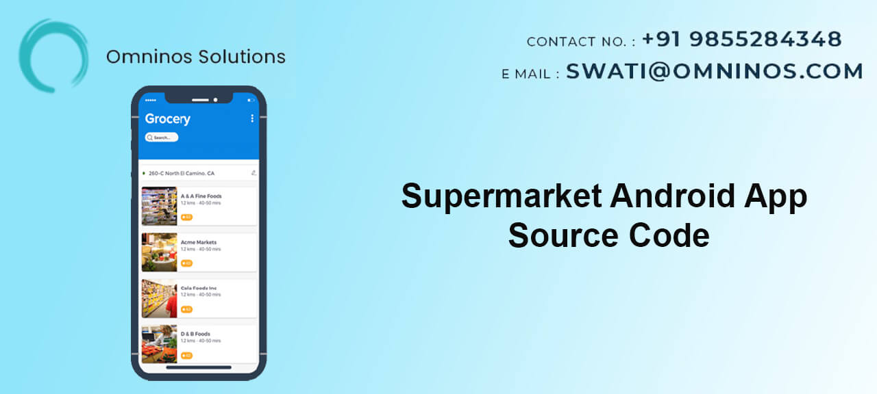 Supermarket Android App Source Code