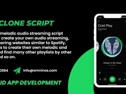 Omninos Solutions Spotify Clone Script