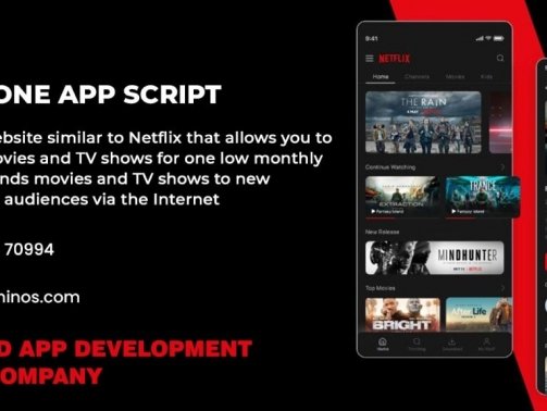 Netflix clone app script
